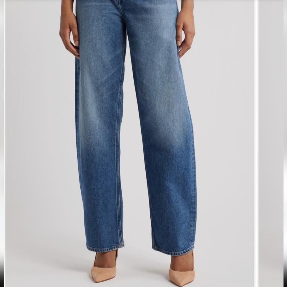 Good American Indigo Relaxed Barrel Jeans - Women's